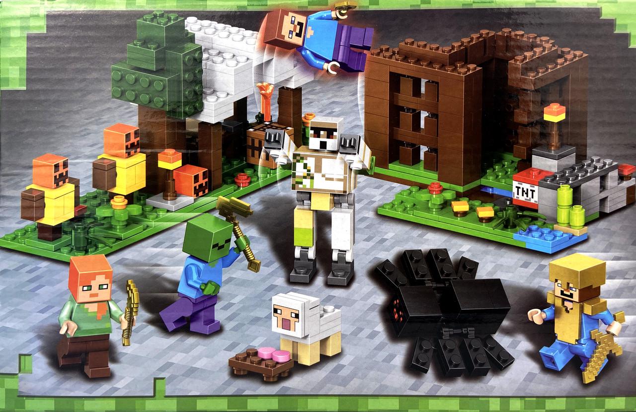 Конструктор Minecraft 4в1 601 деталей (66063)