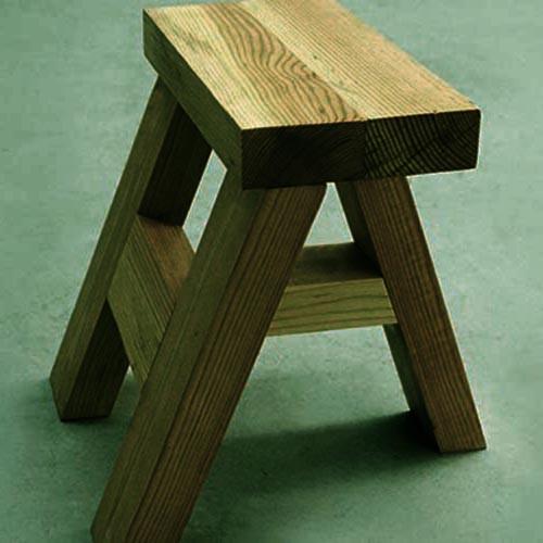 Стульчик из дерева Кардиш Мускат (ТАБ-013207)