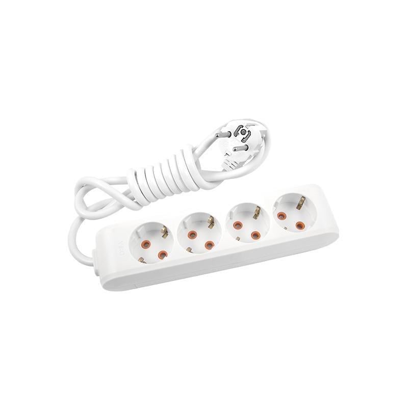 Подовжувач чотиримісний Viko Multi-Let з заземленням 3 м (27848358)