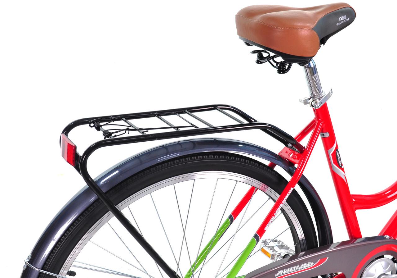 Велосипед женский городской Ardis Лыбедь 28" 21" 2021 Красно-зеленый - фото 3 Велосипед женский городской Ardis Лыбедь 28" 21" 2021 Красно-зеленый - фото 3