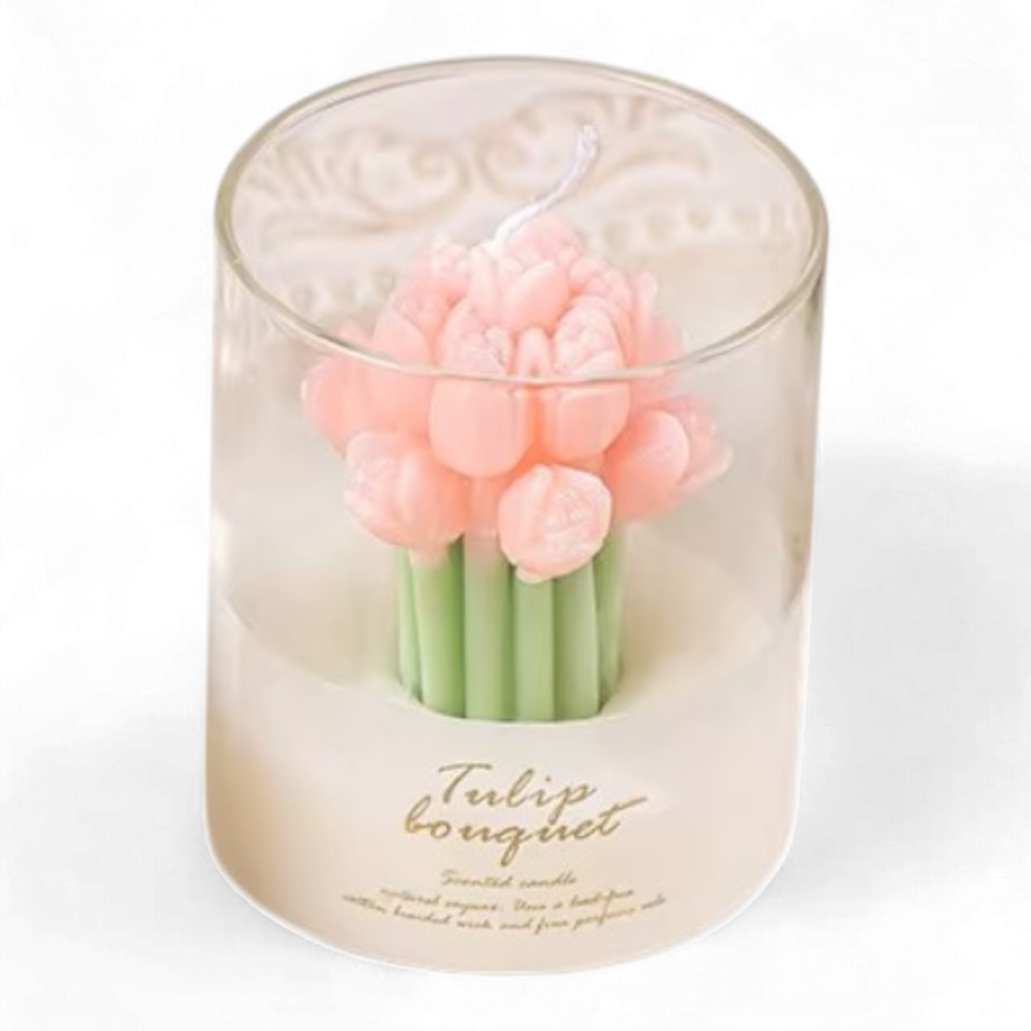 Ароматическая свеча Tulip Bouquet Pink (0013)