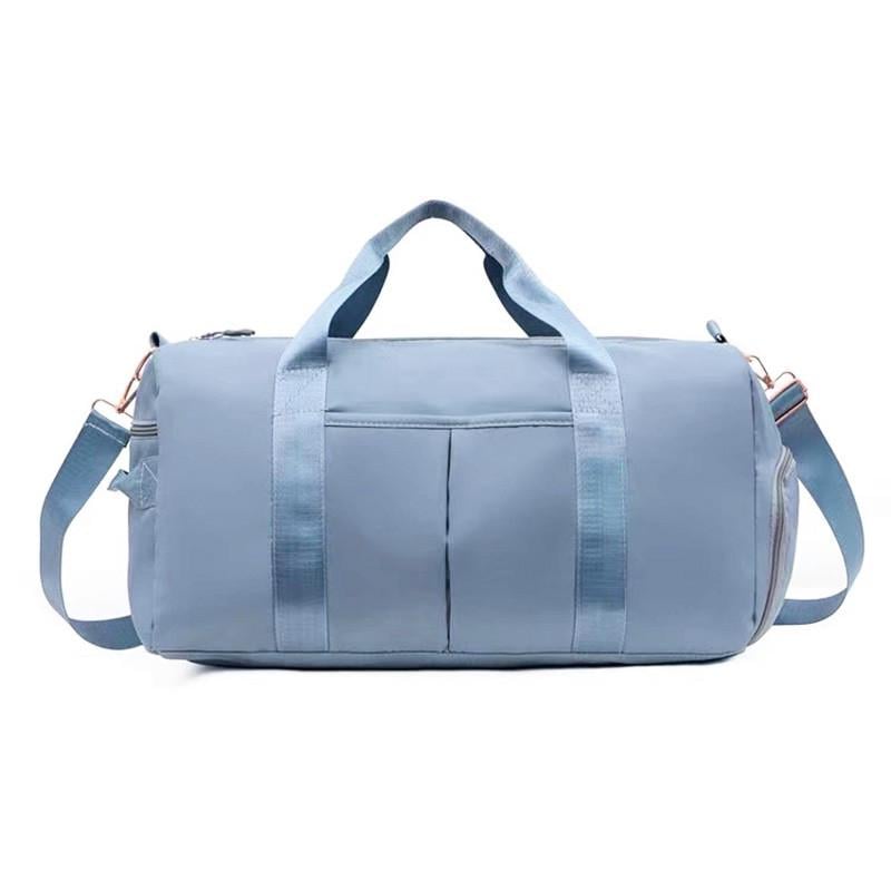 Спортивна сумка Lesko 1890 з відділом для взуття Smoke Blue (36986761)