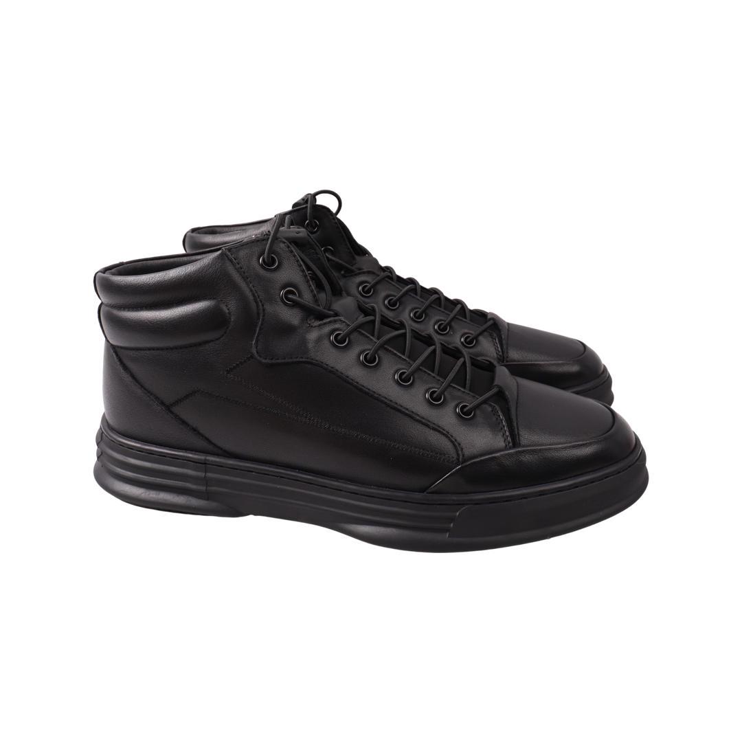 Ботинки мужские Li Fexpert из кожи р. 40 Черный (782-22ZHC)