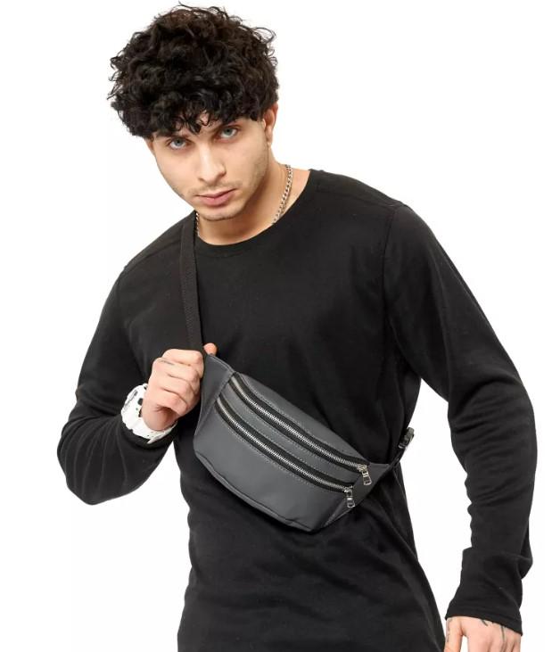 Поясная сумка мужская Sambag Tirso LTS Графитовый (80333009m)