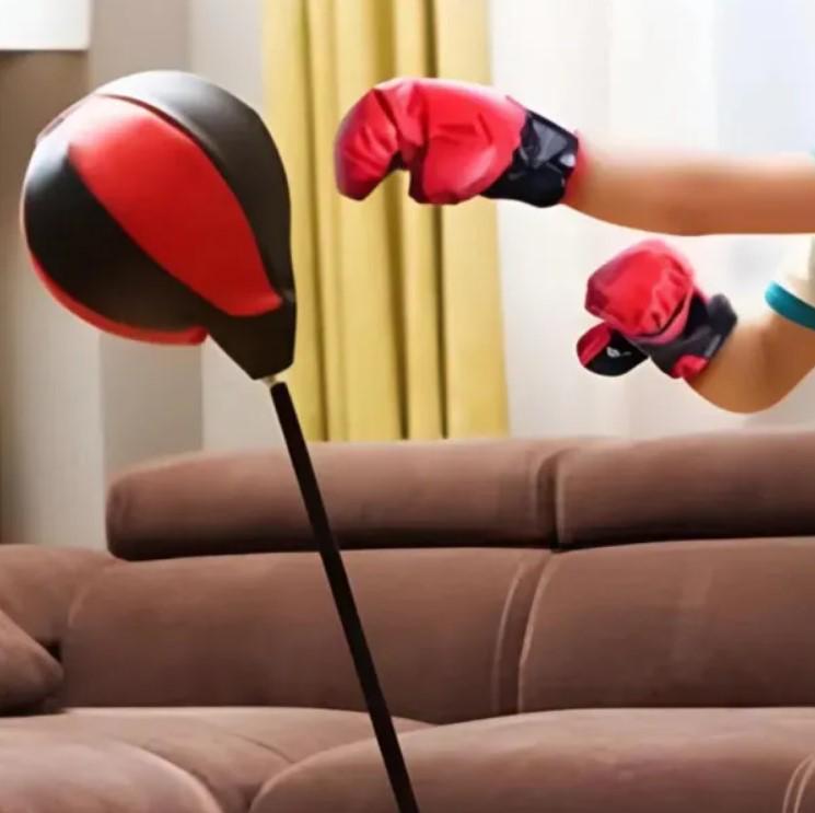 Дитячий боксерський комплект стійка з грушею/рукавички і насос 110 см (2104618781) - фото 10 Дитячий боксерський комплект стійка з грушею/рукавички і насос 110 см (2104618781) - фото 10