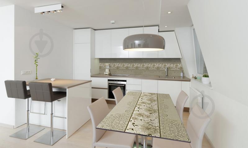 Наклейка виниловая на стол Zatarga «Винтажные Хризантемы» 650х1200 мм Z180423/1st