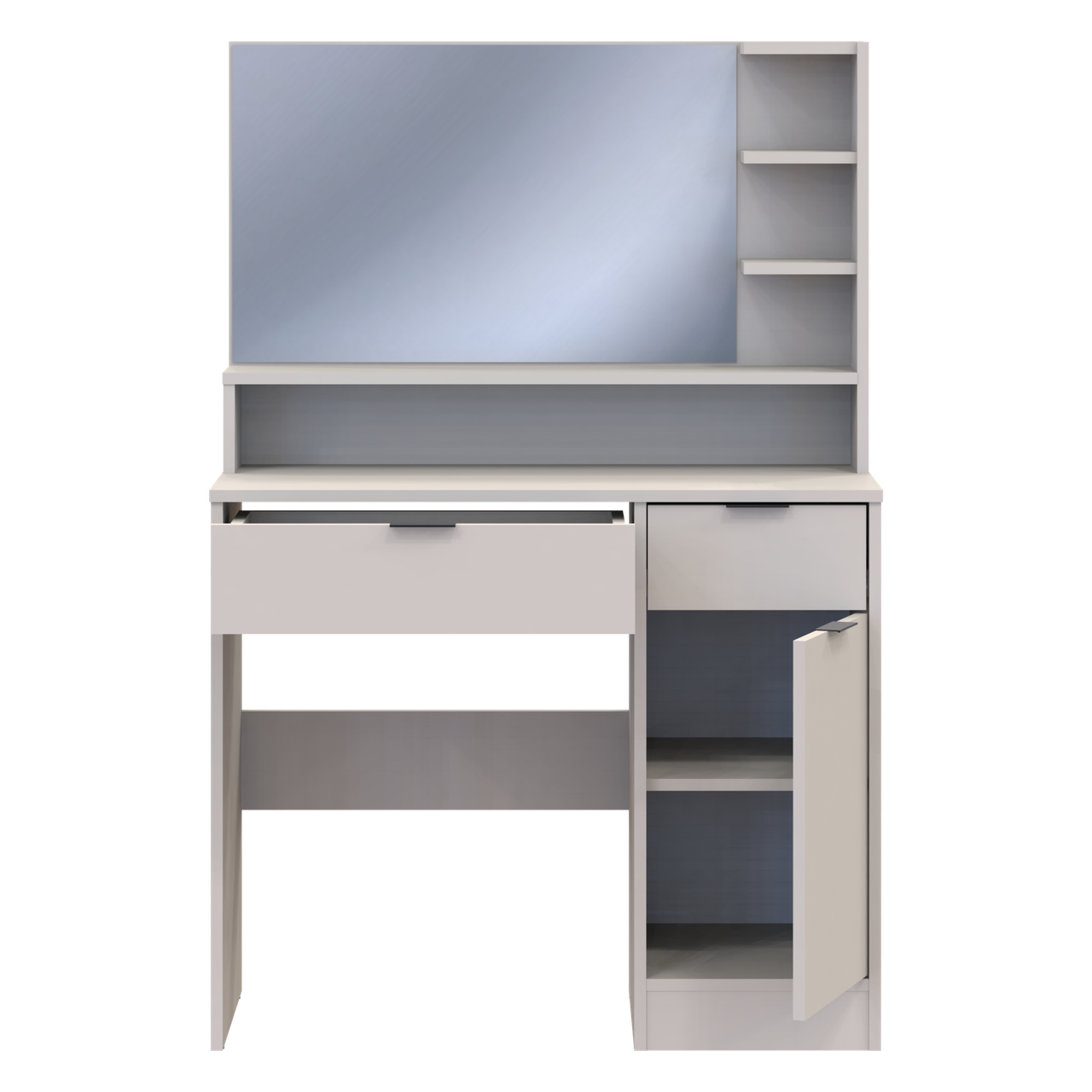 Туалетний столик Doros Естель ДСП 90х38х135 см Кашемір (41516050) - фото 3 Туалетний столик Doros Естель ДСП 90х38х135 см Кашемір (41516050) - фото 3