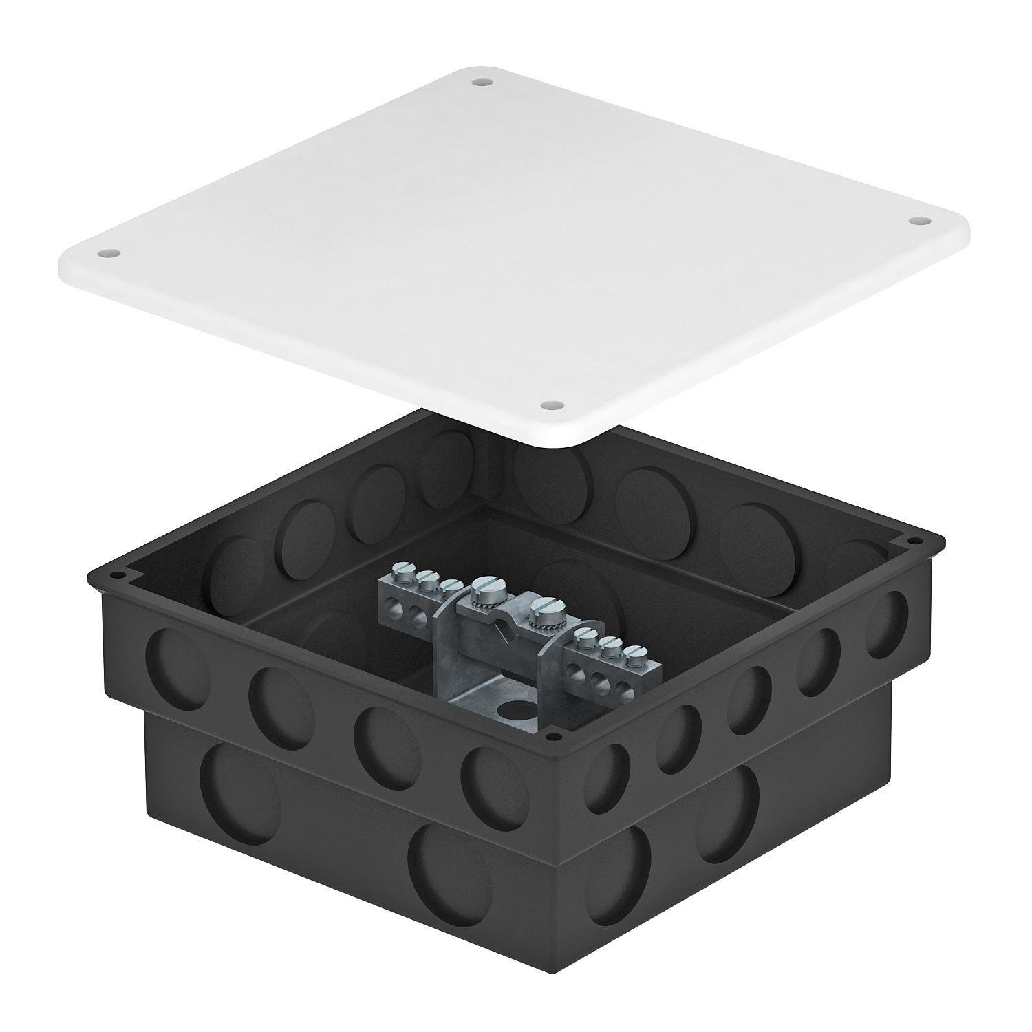 Шина зрівнювання потенціалів OBO bettermann 1804 UP 6x10 мм2  прут ø 8-10 мм смуга 30 мм латунь для прихованого монтажу (5015545)