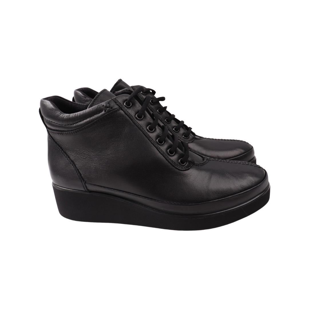 Ботинки женские Ripka из кожи р. 41 Черный (73-8/21DHC)