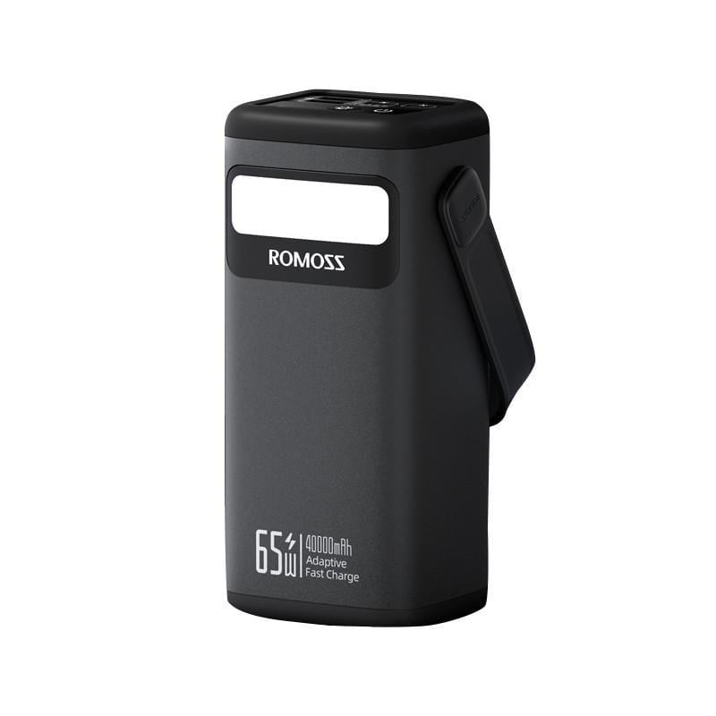 Повербанк Romoss PMT40 с фонарем 65W 40000 мАч Black (24366663)