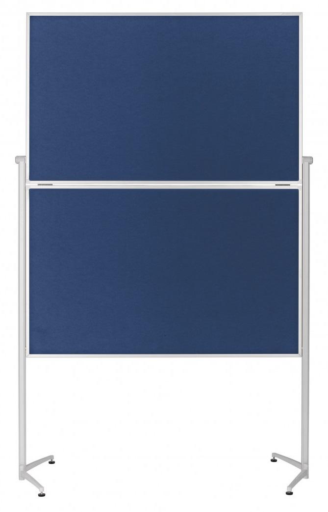 Модерационная доска Magnetoplan Evolution+ Folding Felt-Blue Mobile 1200x1500 мм Синий - фото 7