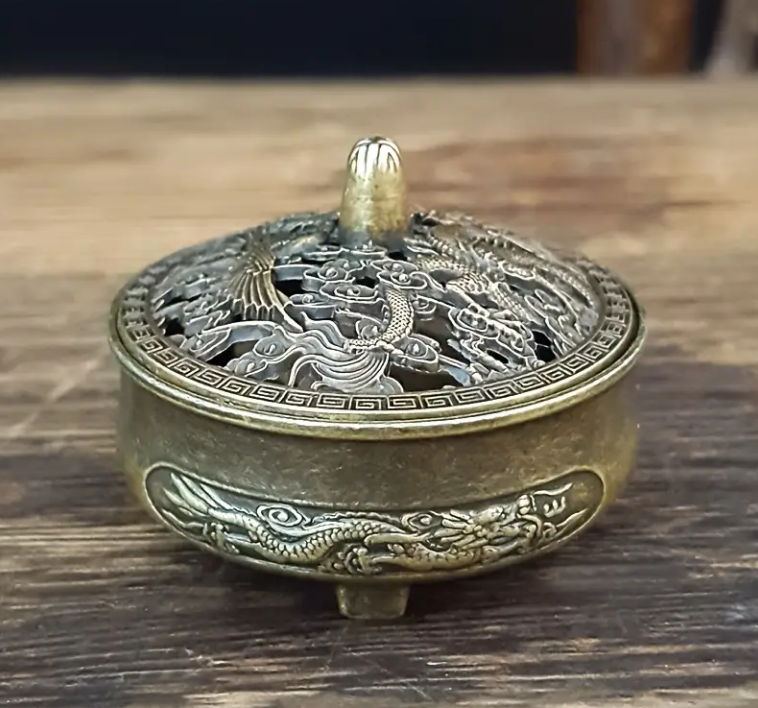 Аромалампа для благовоний металлическая 2,8х3,6см (EG4029)