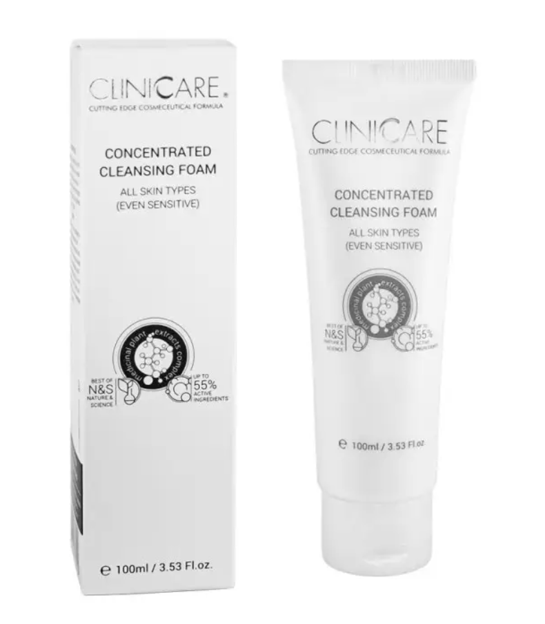 Пенка концентрированная для умывания ClinicCare глубокая очистка/увлажнение/чувствительная кожа 100 мл (C1162)