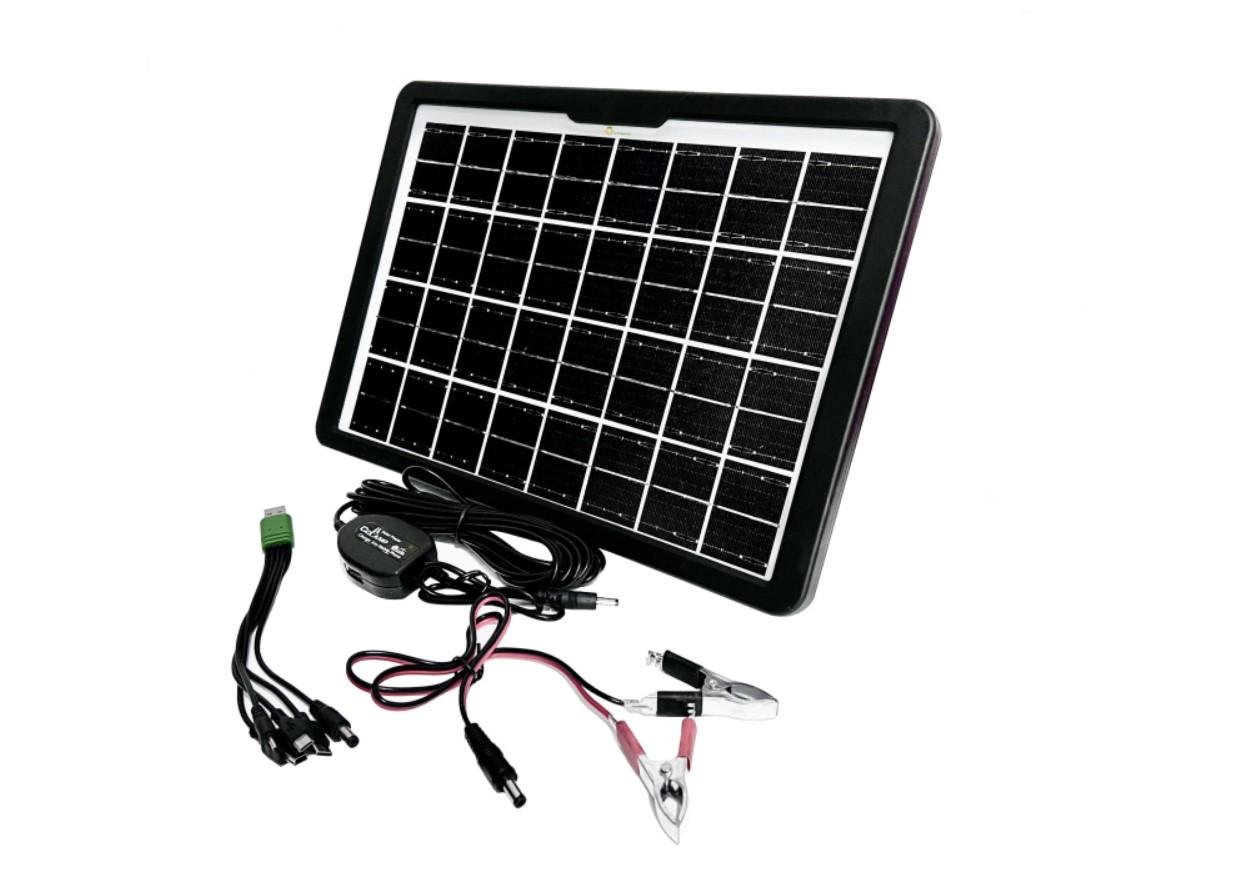 Портативна сонячна панель для заряджання мобільних пристроїв 15W