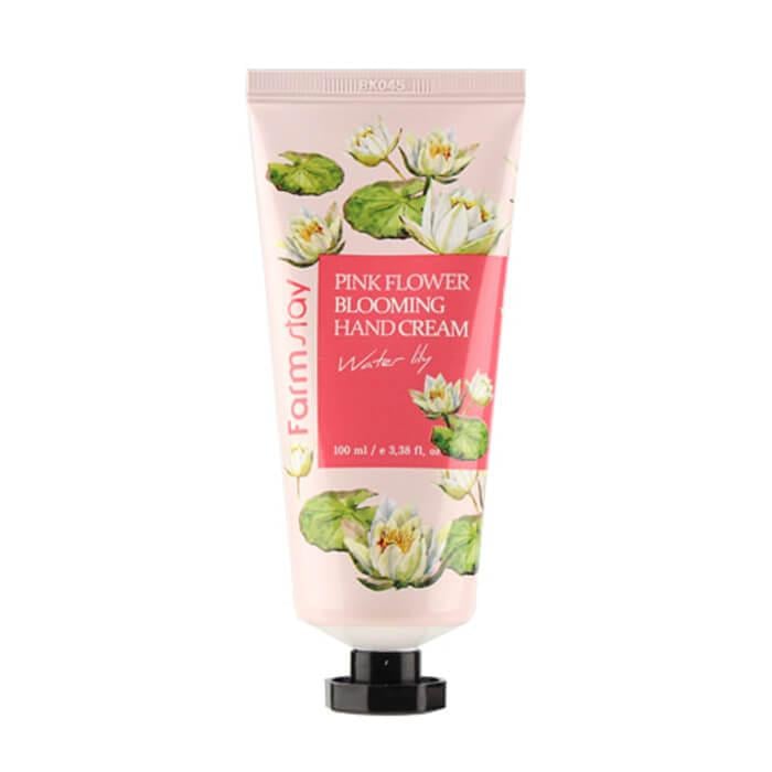 Крем для рук з екстрактом лілії Farmstay Pink Flower Blooming Hand Cream відновлююча 100 мл (1137834832)