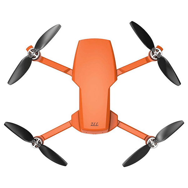 Квадрокоптер ZLRC SG108 Pro 4K і HD камери FPV GPS БК мотори 1 км до 25 хвилин Помаранчевий - фото 4