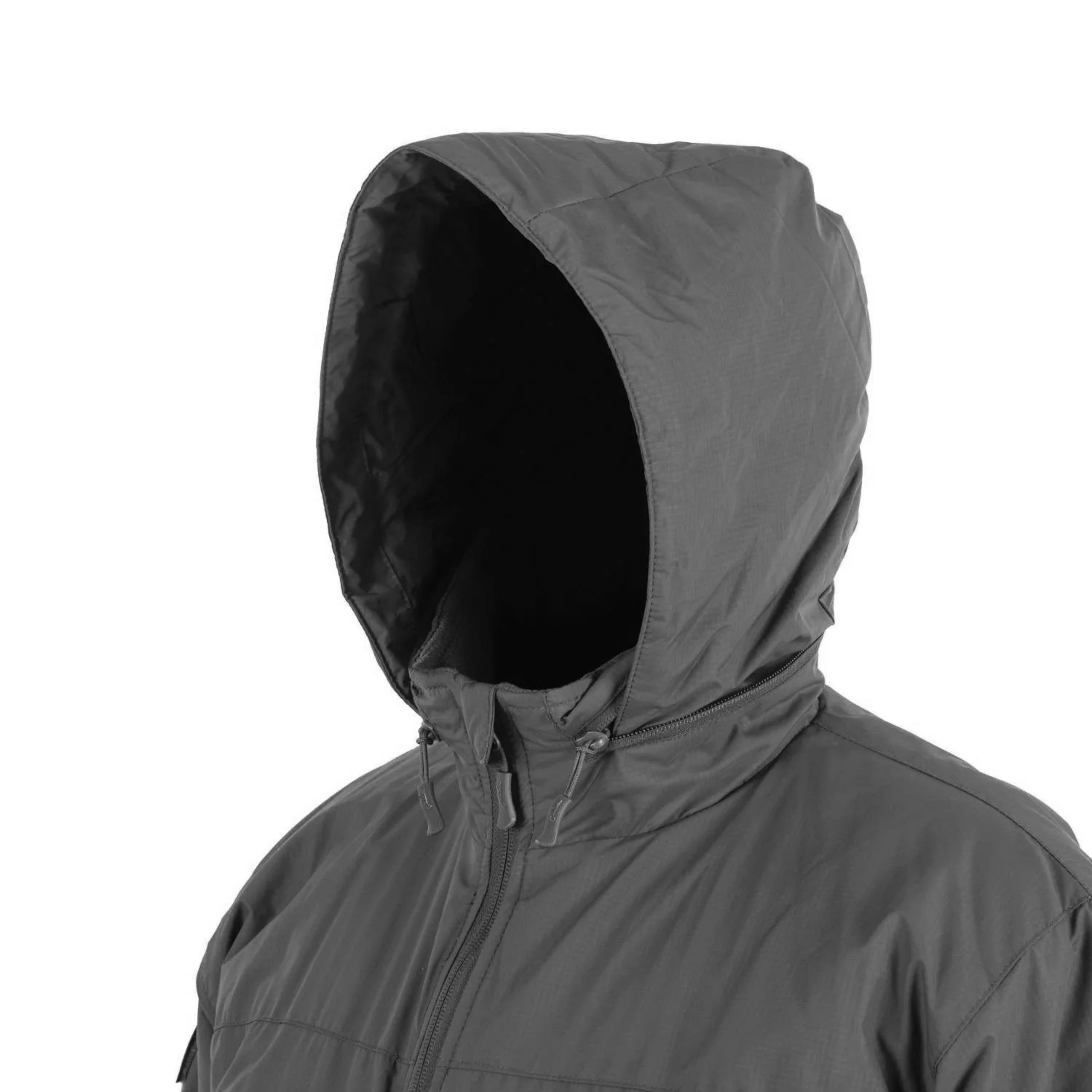 Куртка Helikon-Tex Wolfhound Hoodie Climashield Apex XXL Black (KU-L70-NL-01-B07) - фото 6