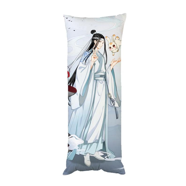 Подушка-обнимашка дакимакура аниме Магистр дьявольского культа двухсторонняя 40х100 см (dk080)