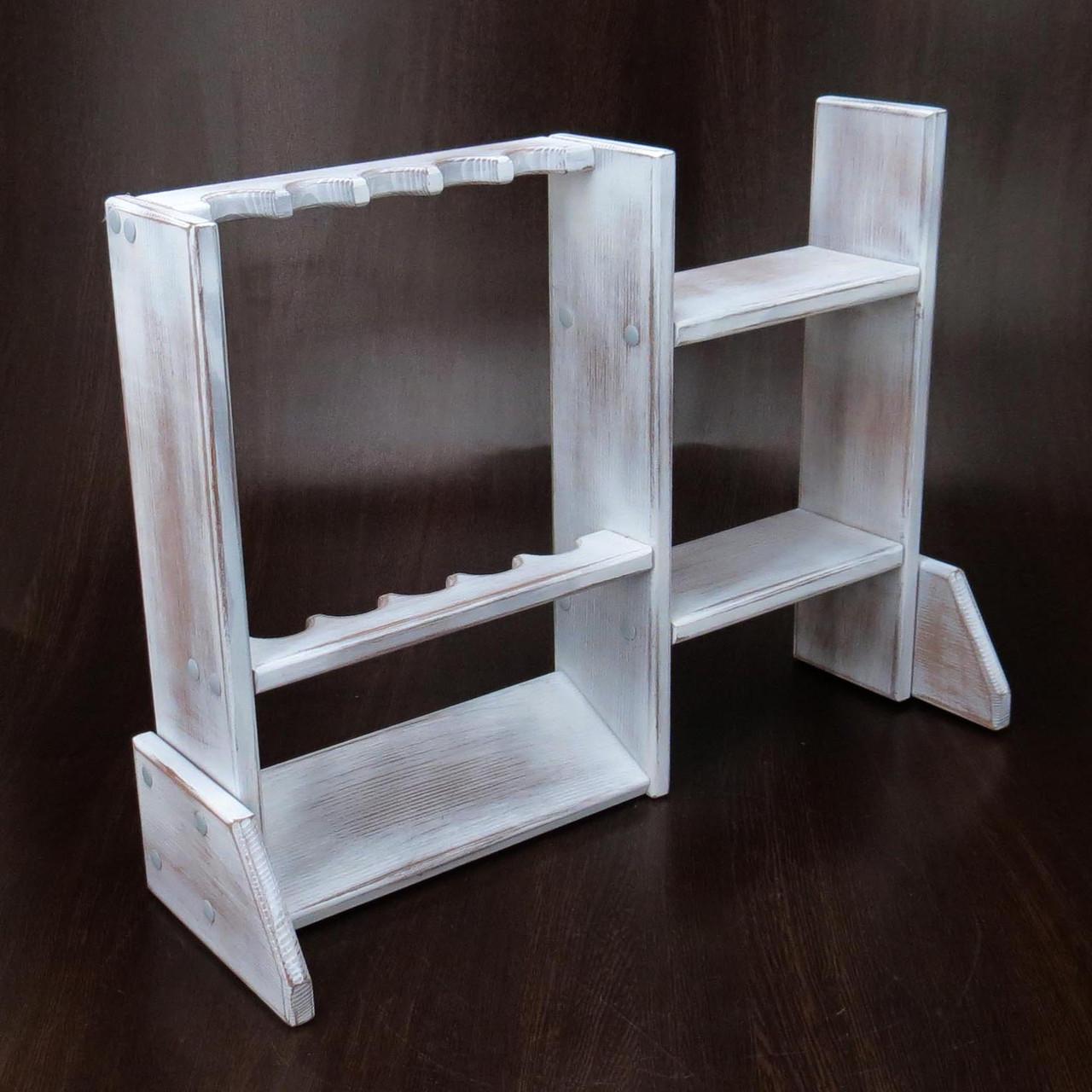 Органайзер для вудок із дерева Каспій 5 Браш (РИБ-051522)