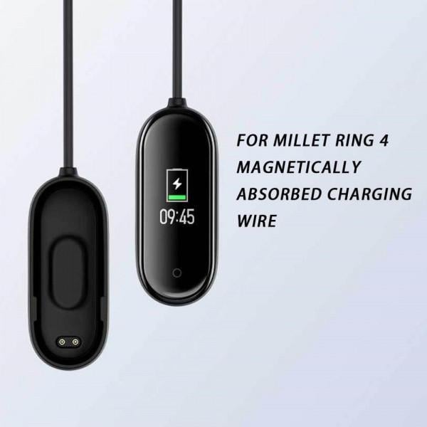 Зарядний пристрій SK Group USB магнітний для Xiaomi Mi Band 4 Чорний (849900635A) - фото 2