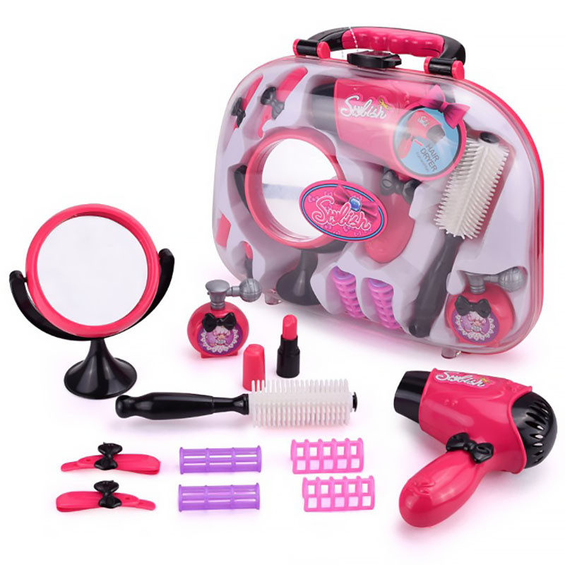 Набір ігровий для дівчаток у валізі Lesko BJ1305 Салон краси