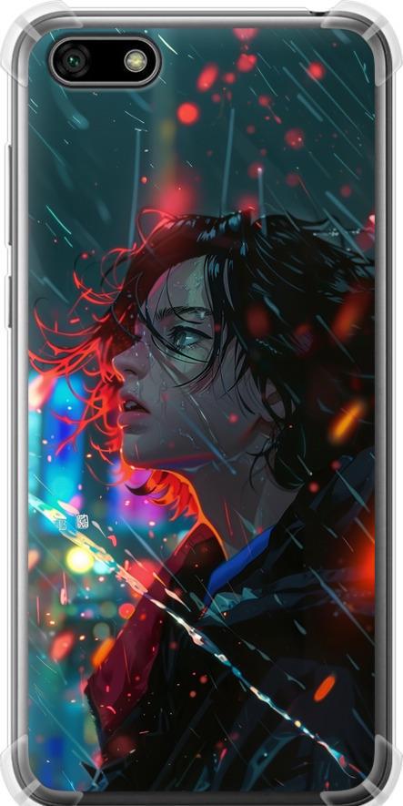 Чехол на Huawei Honor 7A Ночные огни (6096sp-1805-42517)