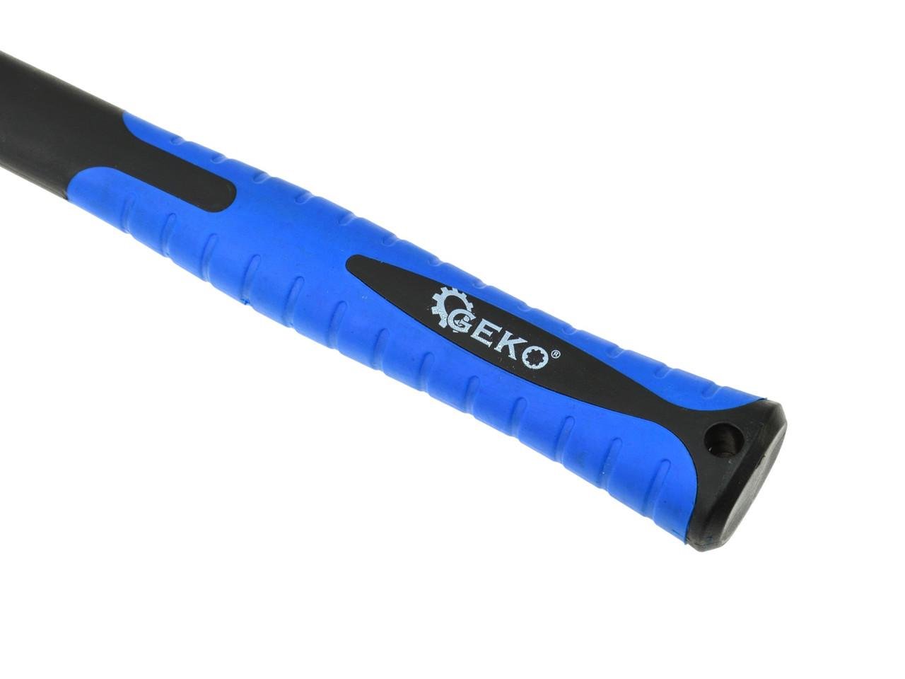 Молоток слюсара GeKo premium з ручкою зі скловолокна покритого TPR 2,0 кг (G72269) - фото 3 Молоток слюсара GeKo premium з ручкою зі скловолокна покритого TPR 2,0 кг (G72269) - фото 3