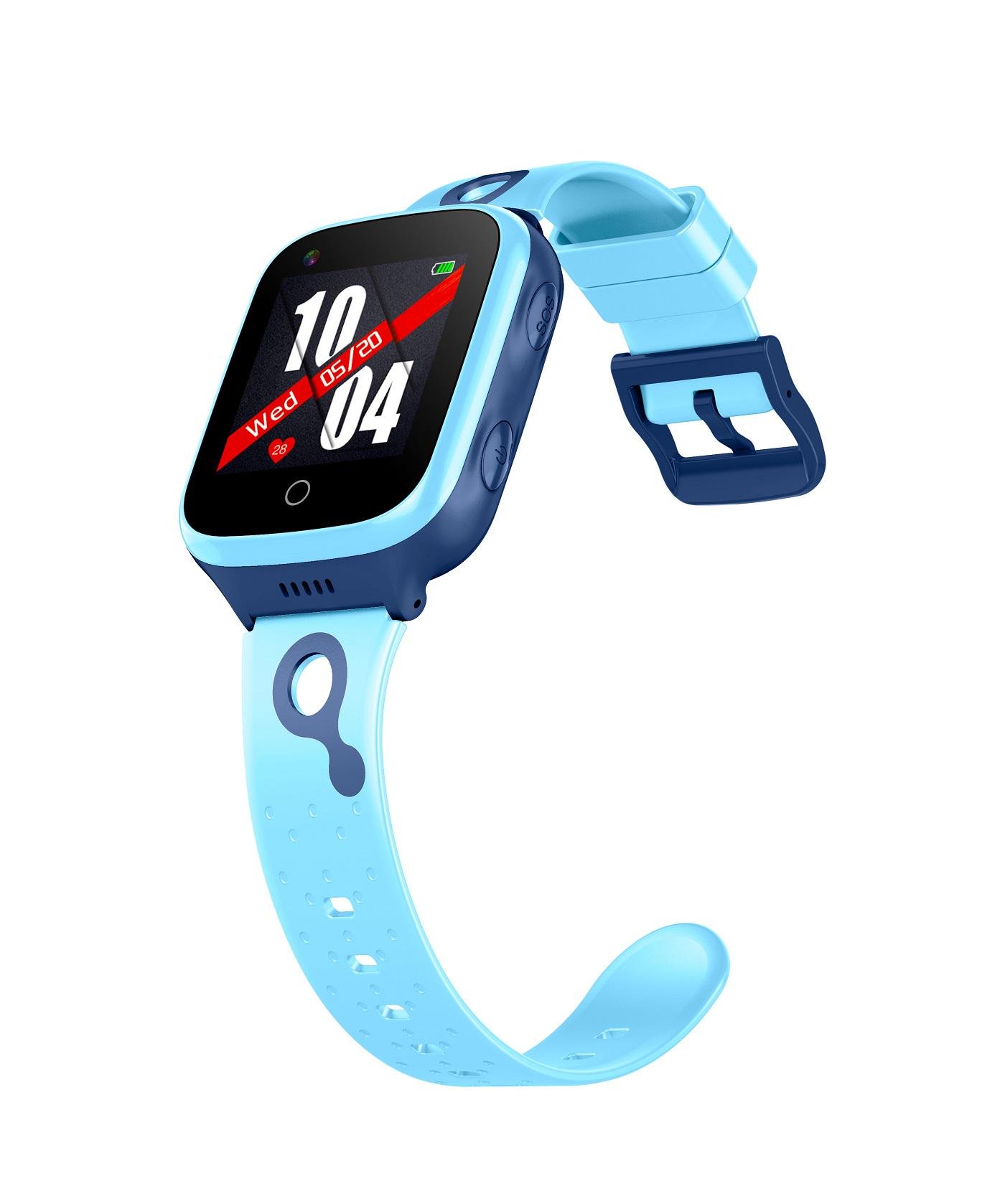 Смарт-годинник дитячий K9 наручний 4G/GPS/Wi-Fi Blue (16414) - фото 3