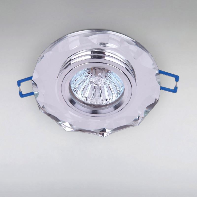 Точечный светильник Light House LS-15105 встраиваемый Белый / Зеркальный