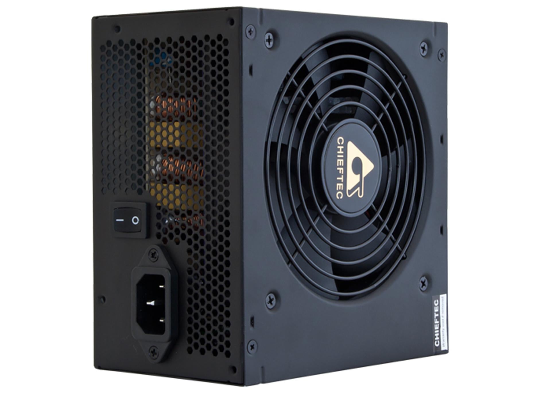 Блок живлення для комп'ютера Chieftec TASK TPS-400S-BULK 400W 120mm 80+ Bronze Bulk Black (TPS-400S-BULK)