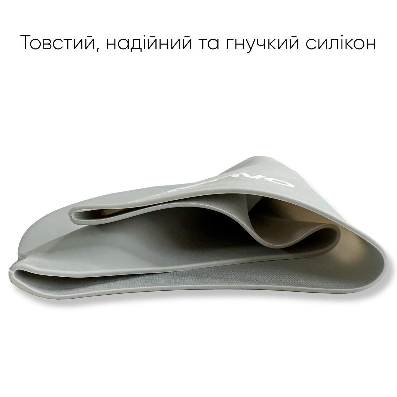 Шапочка для плавания для взрослых Renvo Keles OSFM Уни Серый (2SC100-02) - фото 3 Шапочка для плавания для взрослых Renvo Keles OSFM Уни Серый (2SC100-02) - фото 3