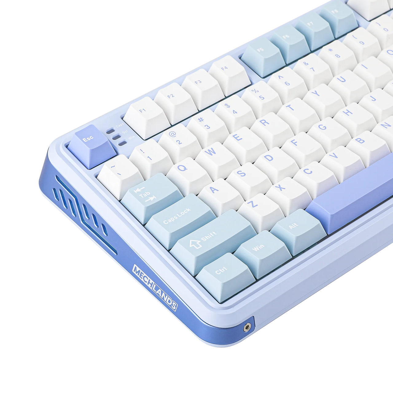 Клавиатура беспроводная MechLands Vibe75 V2 Blue/White (2000191) - фото 6 Клавиатура беспроводная MechLands Vibe75 V2 Blue/White (2000191) - фото 6