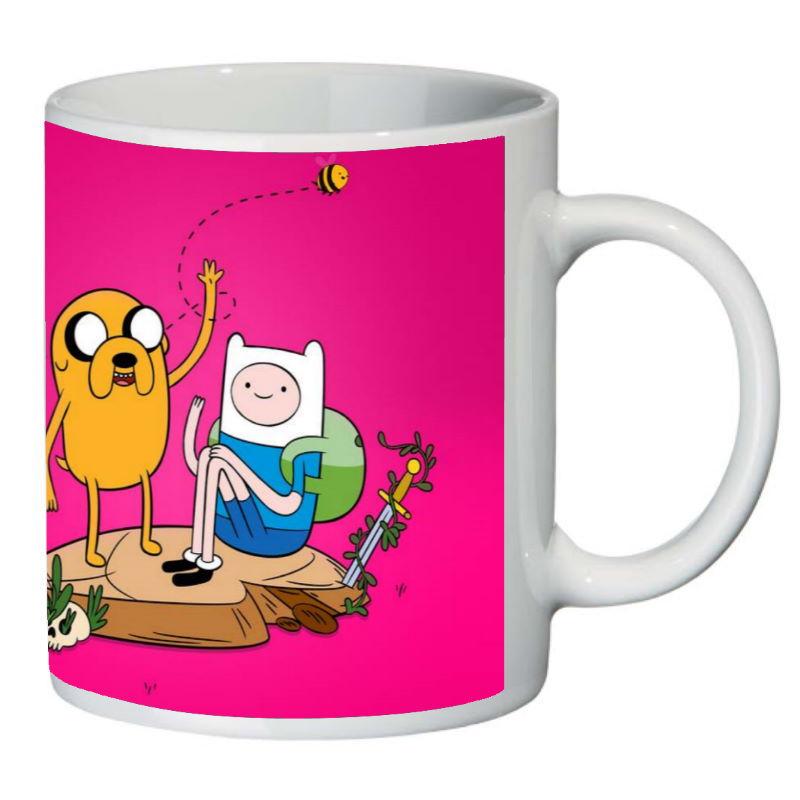 Кружка с принтом SuperCup Время приключений (SC-ATR-002)