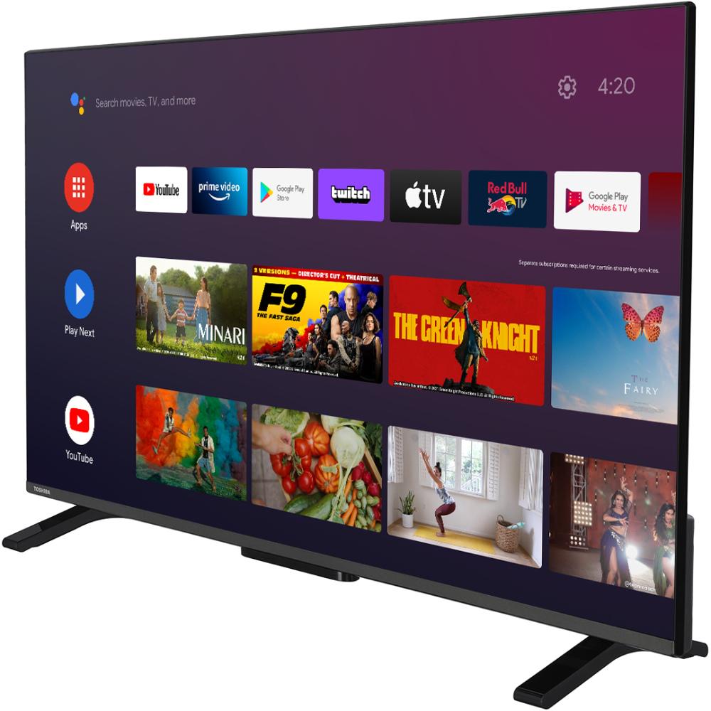 Телевізор Toshiba 43LA2E63DG 43" HD LED T2 Android 11 2x8W Dolby Digital HDMI Wi-Fi VESA 100x100 M4 Black (43LA2E63DG) - фото 3 Телевізор Toshiba 43LA2E63DG 43" HD LED T2 Android 11 2x8W Dolby Digital HDMI Wi-Fi VESA 100x100 M4 Black (43LA2E63DG) - фото 3