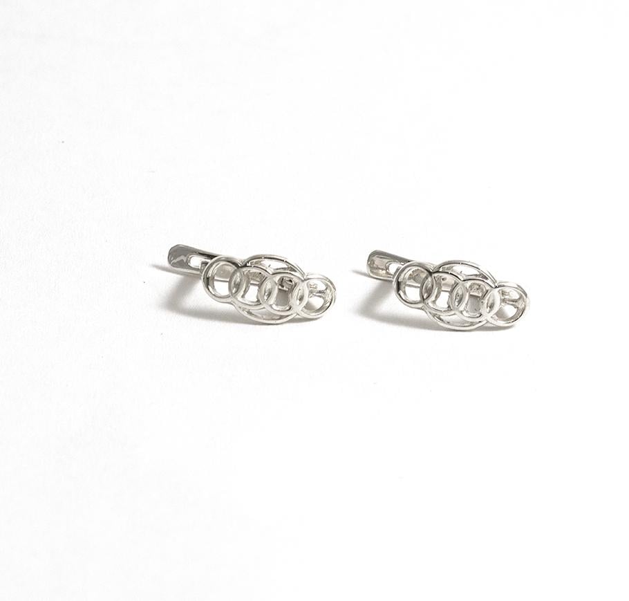 Серьги Ауди Maxi Silver 2788 (82788)