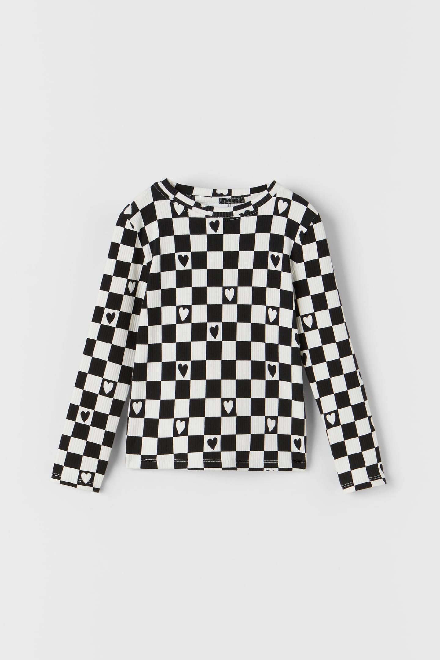Реглан для девочки Zara 128 см White black (4333702064)