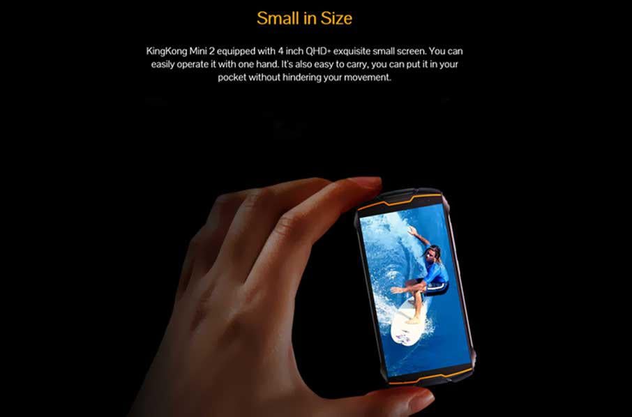 Смартфон Cubot Kingkong mini 2 3/32 Gb Yellow - фото 5