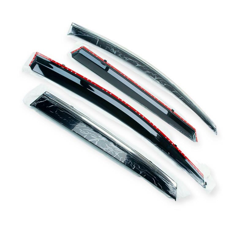 Вітровик Honda cr-v 2012–2016 скотч topvisor з хромованим молдингом (2761126000)