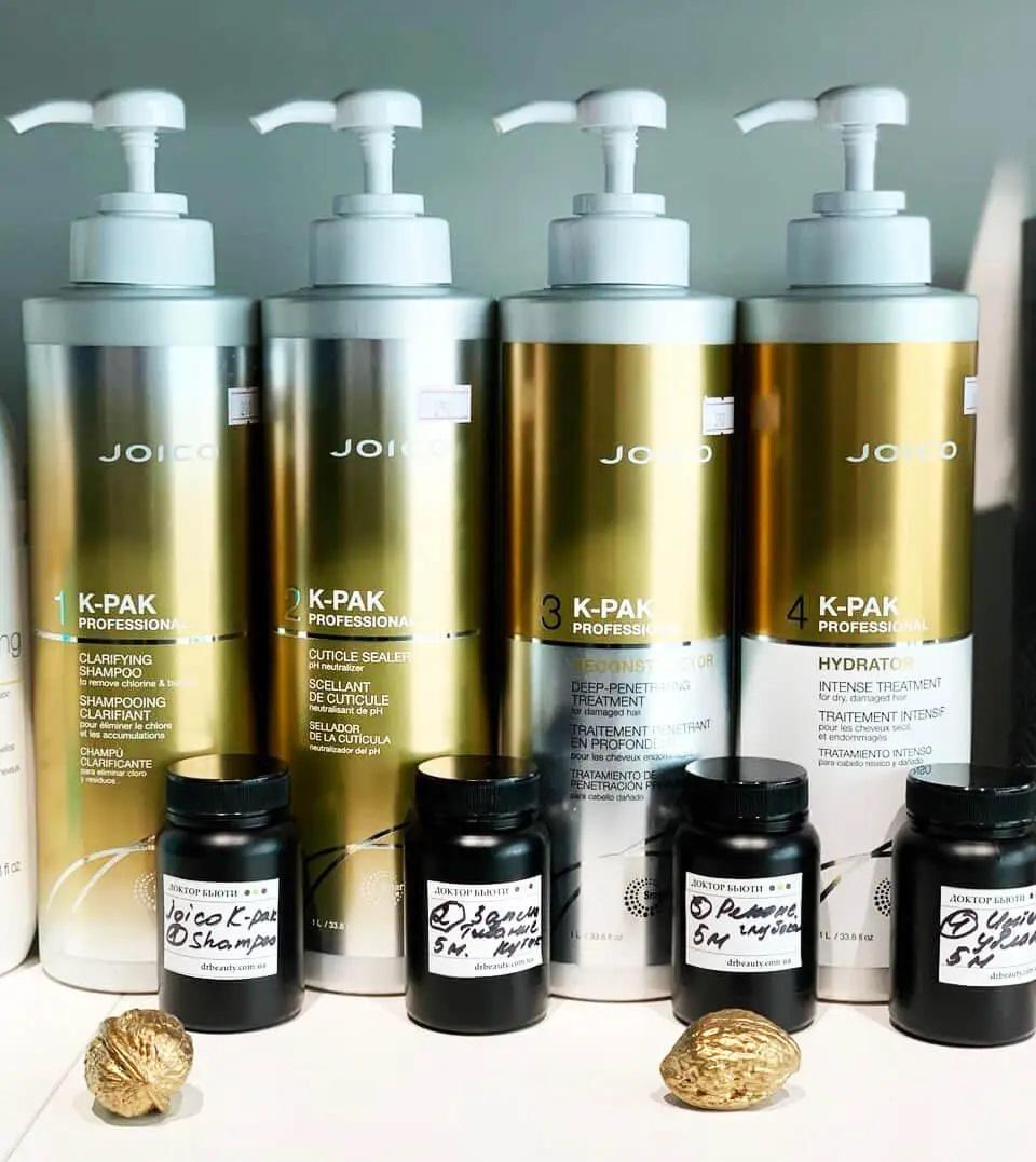 Система для реконструкции волос Joico 4-Step System Repair Hair Treatment 4x50 мл - фото 2