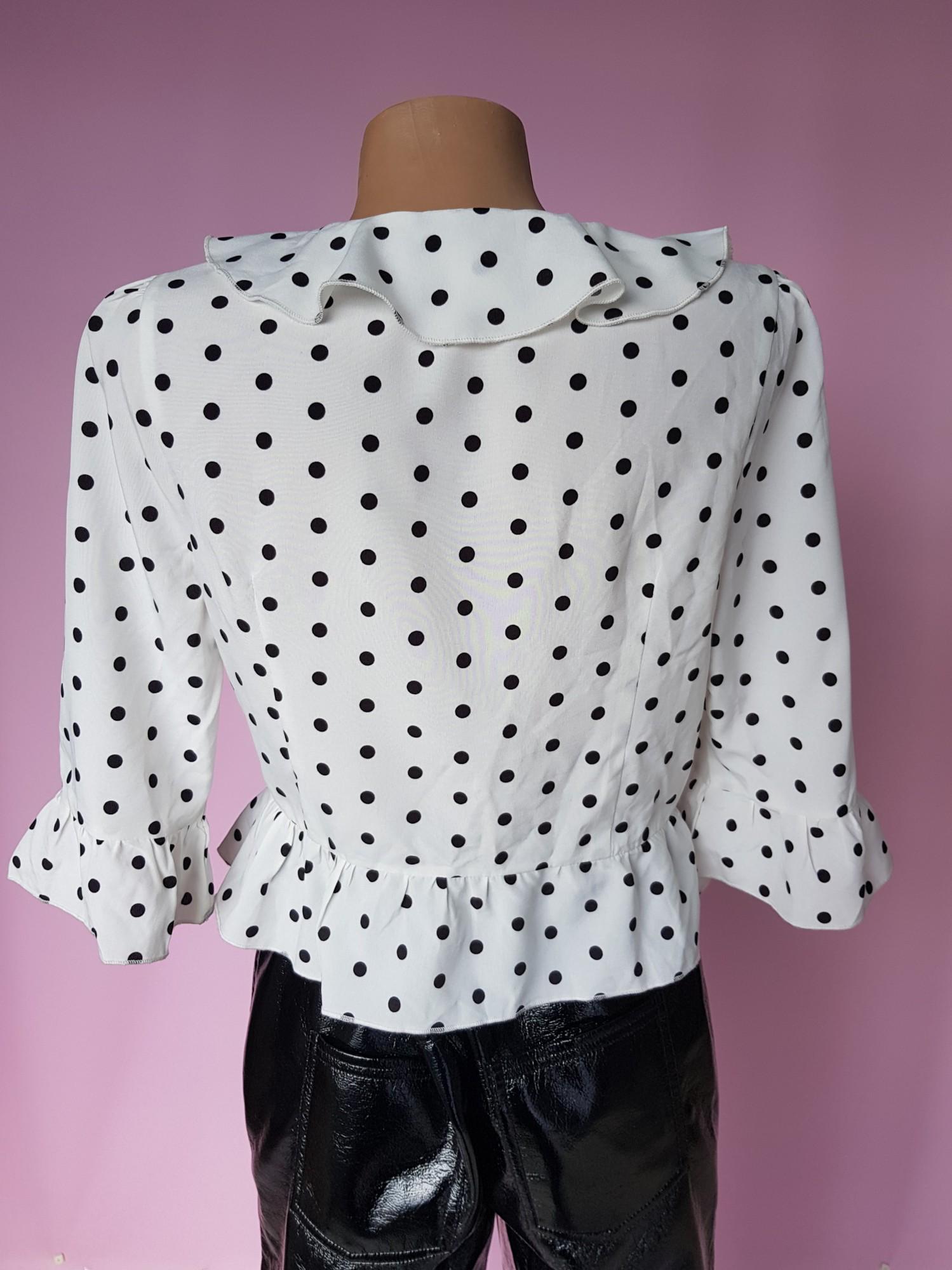 Блуза укороченная Boohoo M Белый (10268/44) - фото 7 Блуза укороченная Boohoo M Белый (10268/44) - фото 7