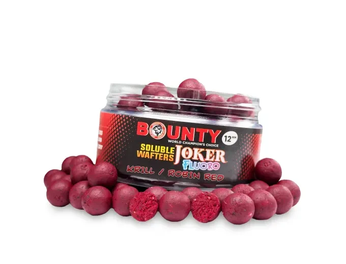 Вафтерс розчинний Bounty Fluoro Joker Krill/Robin Red Fluro 10 мм (25WFJF229)