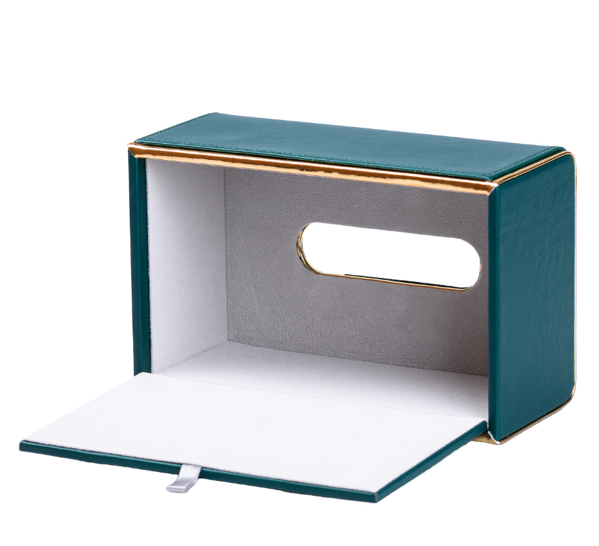 Салфетница из эко-кожи для дома и ресторана Изумрудный - фото 6 Салфетница из эко-кожи для дома и ресторана Изумрудный - фото 6