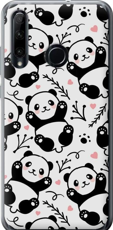 Чехол на Huawei Honor 10i Панды (4318u-1673-42517)