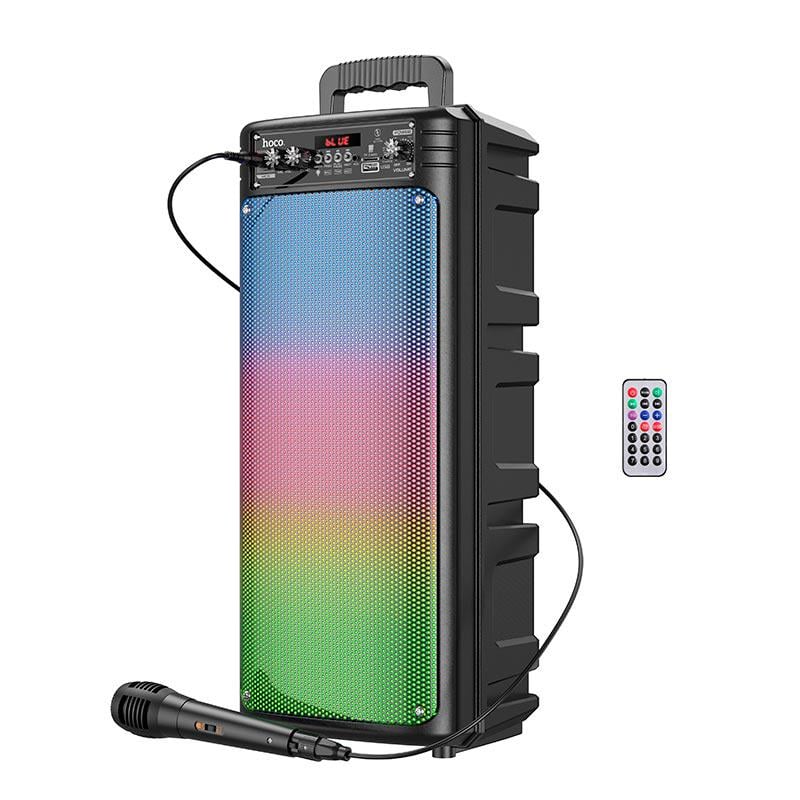 Портативная колонка Hoco BS52 с микрофоном и пультом Черный (11606023)