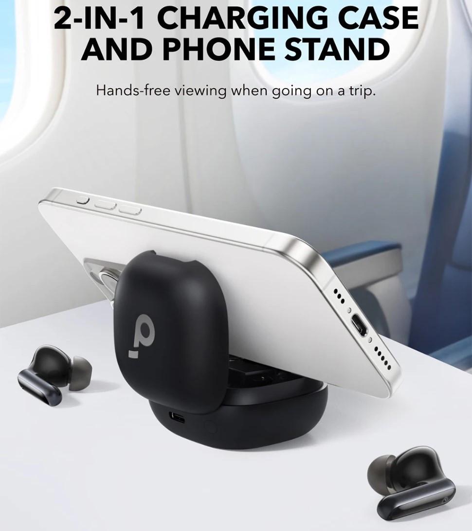 Навушники Anker SoundCore P40i TWS Black - фото 7 Навушники Anker SoundCore P40i TWS Black - фото 7