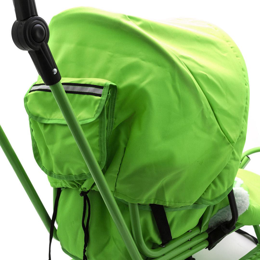 Санки Adbor Piccolino DeLux полный комплект Зеленый - фото 3