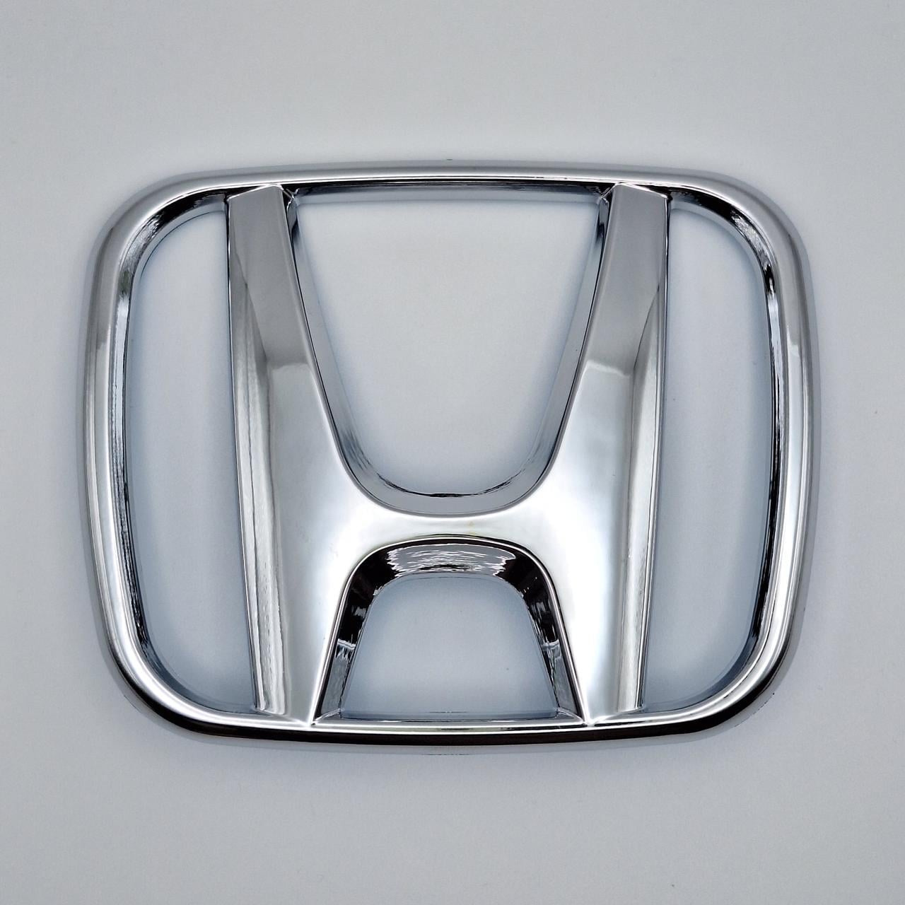 Эмблема Honda 123х99 мм Хром 75700-S5T-E01 (1947763650)