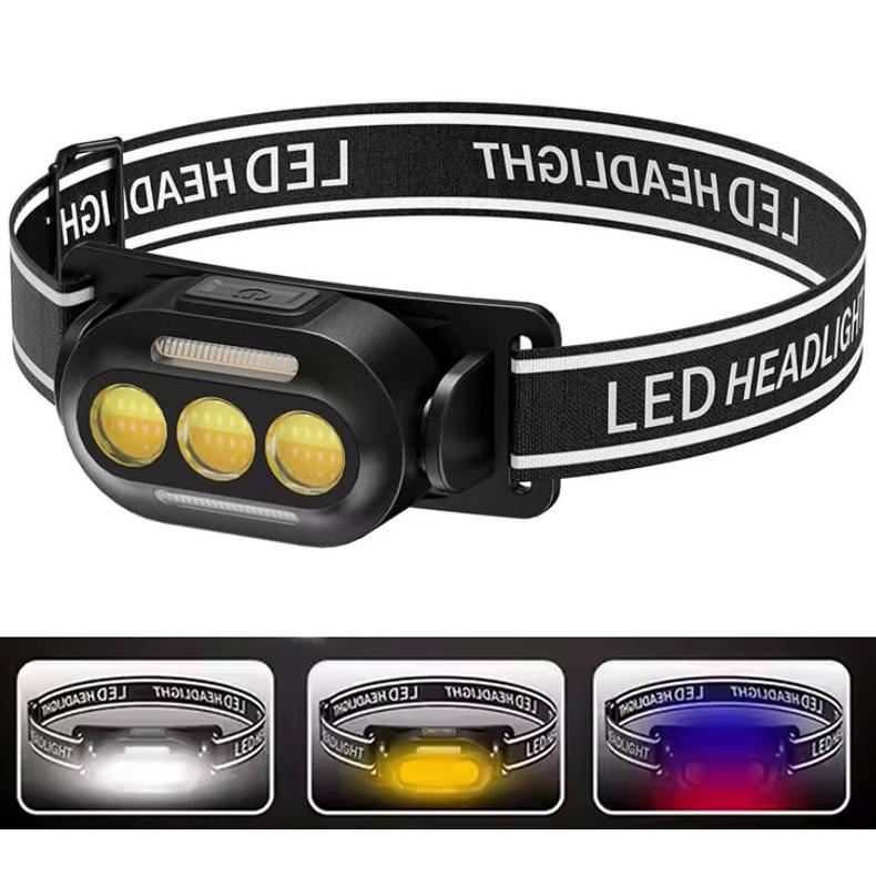 Фонарь налобный YD02-COB 300Lm USB-C - фото 2 Фонарь налобный YD02-COB 300Lm USB-C - фото 2