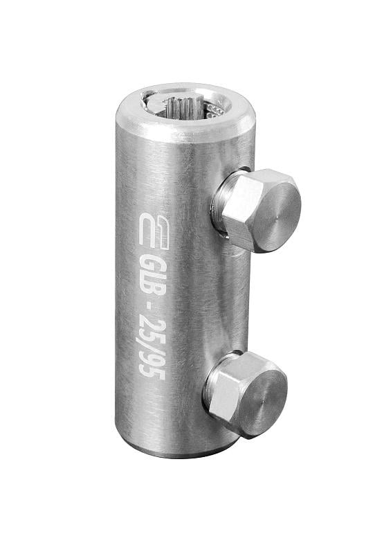 Гільза алюмінієва АСКО-УКРЕМ GLB-25/95 з відривними болтами 2 шт. 25-95 мм2 65 мм (A0060250002)