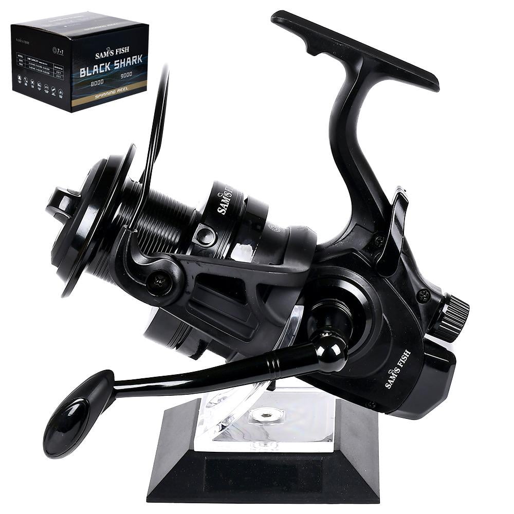 Катушка карповая с бейтранером SF24344-9 Black shark 9000 7+1bb металлическая шпуля Катушка карповая с бейтранером SF24344-9 Black shark 9000 7+1bb металлическая шпуля